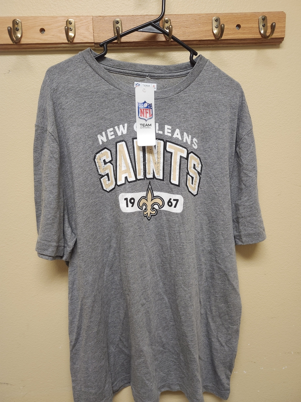 NFL New Orleans Saints Gray Short-Sleeve Kids Tee